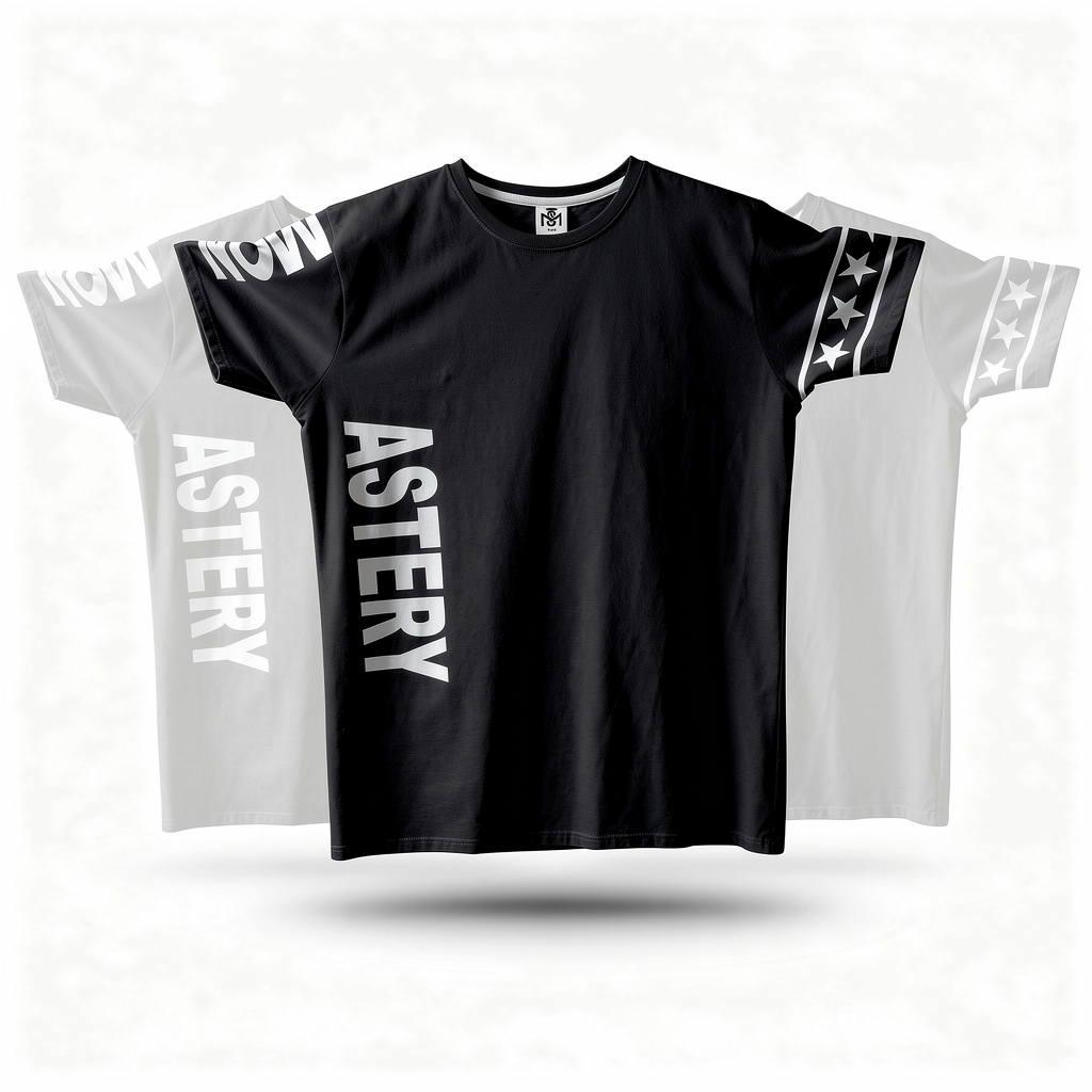 Camiseta Importada Astery Negra