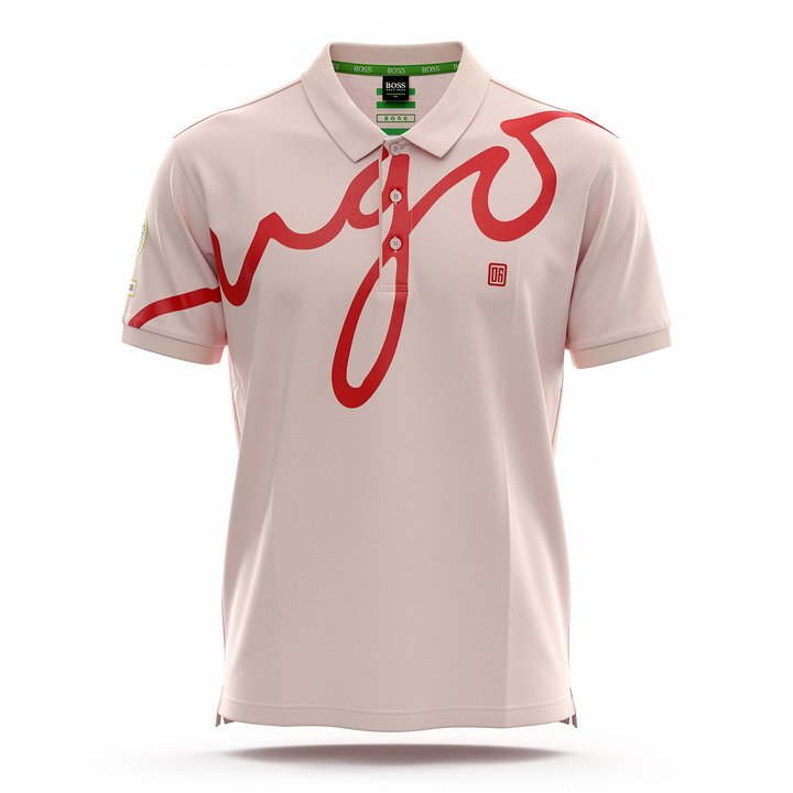 Camiseta Importada Hugo Boss Rosado