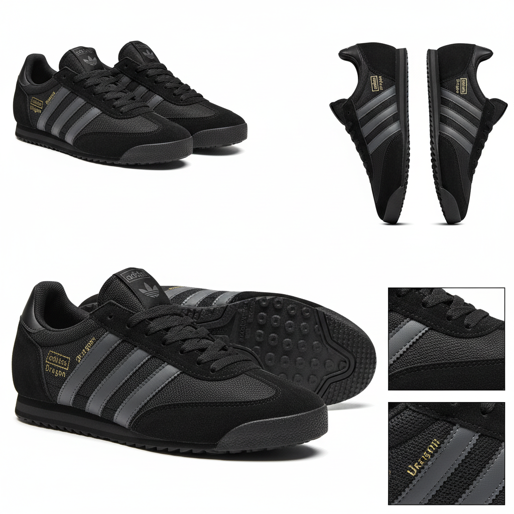 Tennis Adidas Dragon Negro