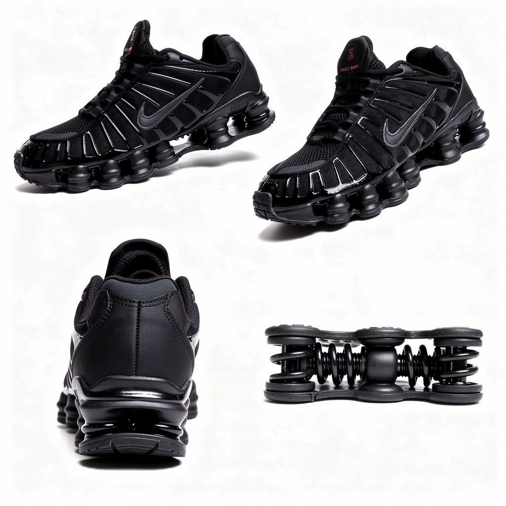 Tennis Nike Tornillo Negro