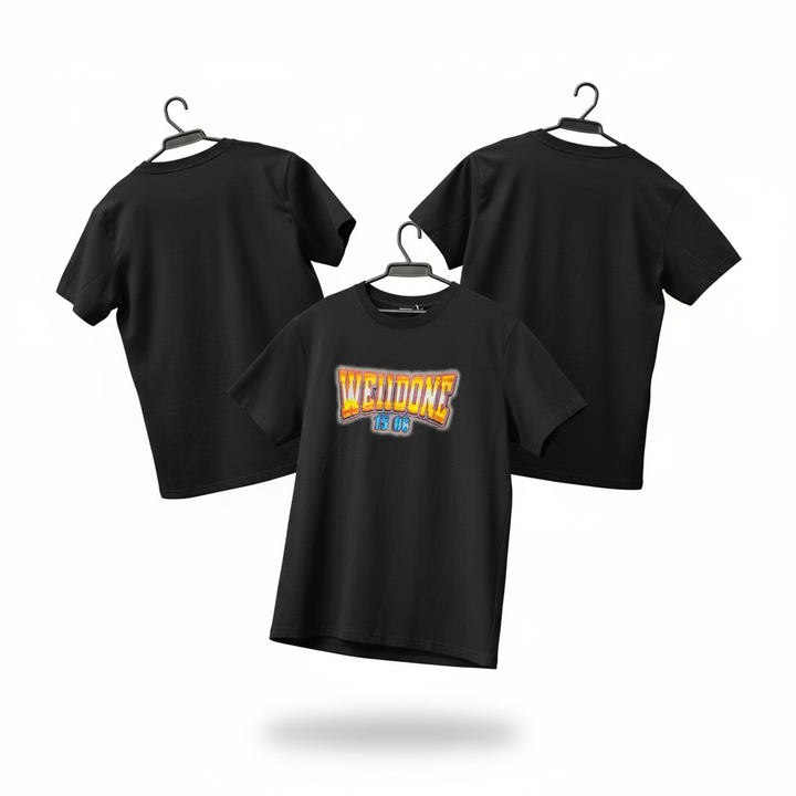 Camiseta Importada Weiidone Negra