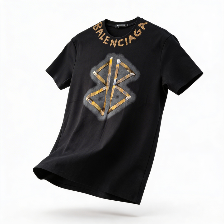 Camiseta Importada Balenciaga Negra