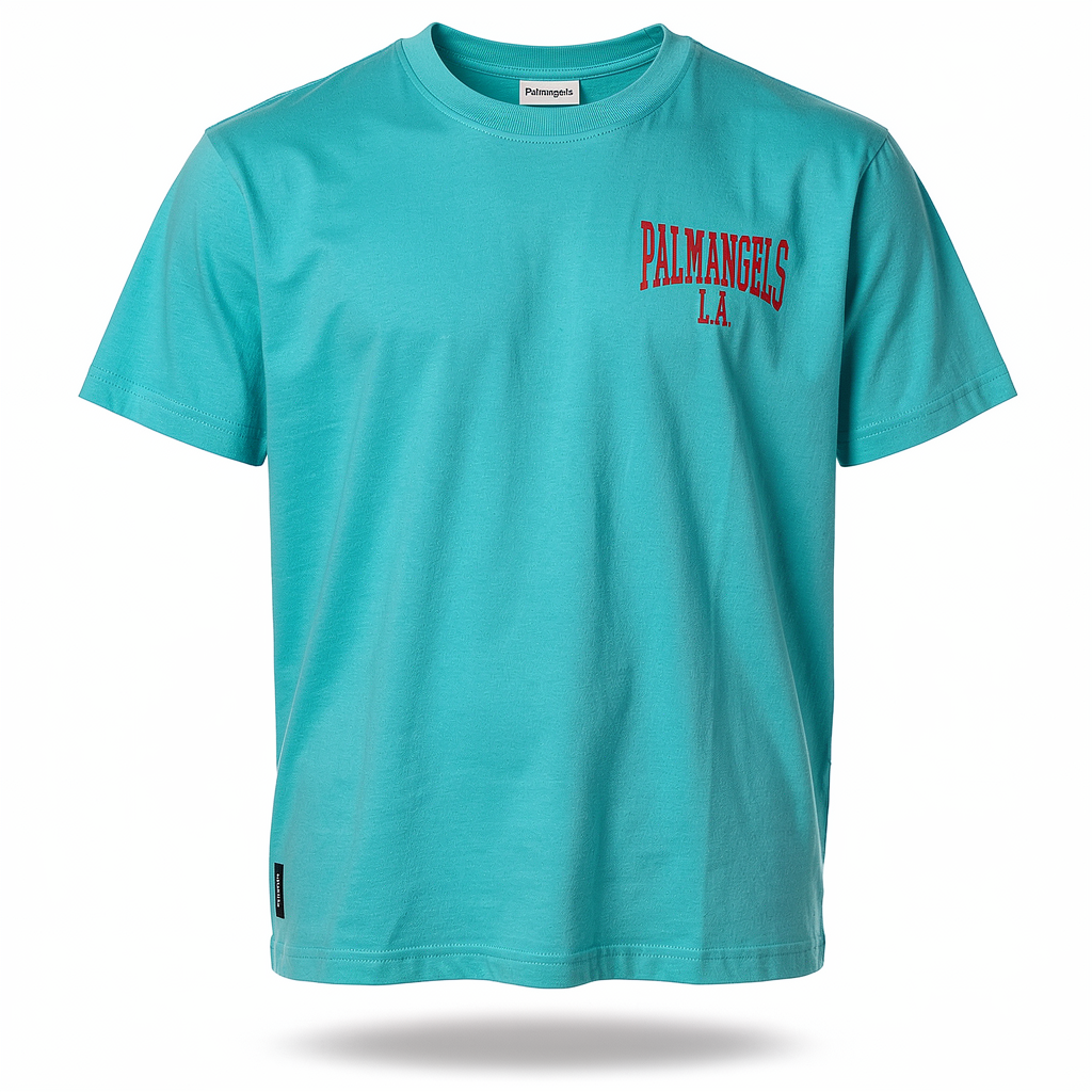 Camiseta Importada Palm Angel Azul Clara