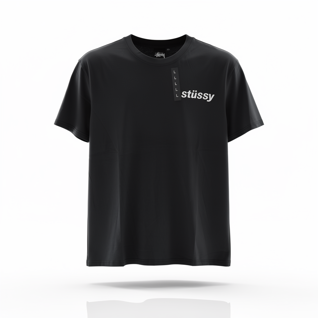Camiseta Importada Stussy Negra